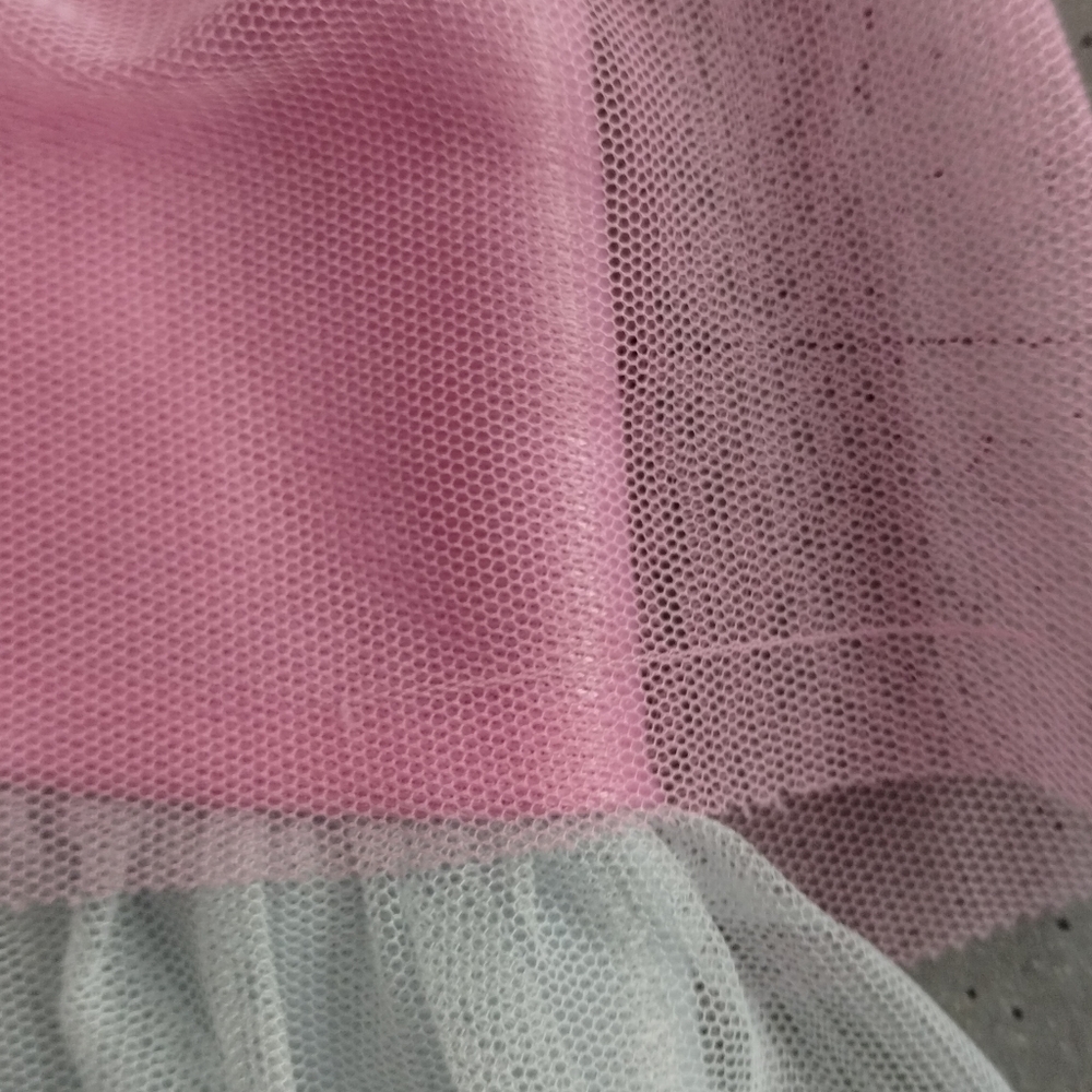 Way To Celebrate Girls Tiered Tutu Mesh Skirt, SZ girl S (6-6x) Yellow Pink Blue - Picture 10 of 16